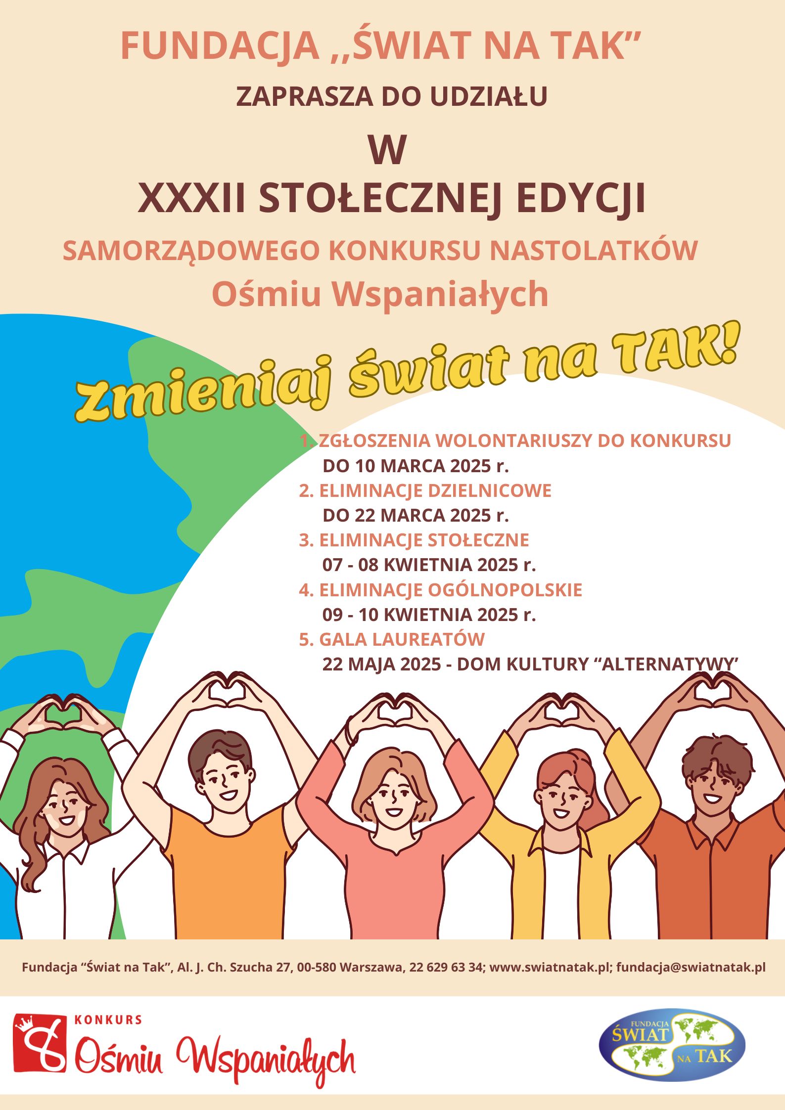 plakat Ośmiu Wspanialych 2025 - stołeczny