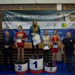 Warszawska Olimpiada Młodzieży - zapasy dziewcząt