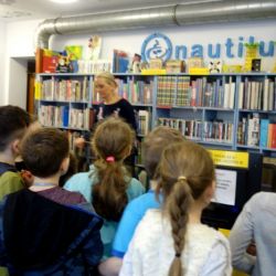 Odwiedzamy bibliotekę Nautilius