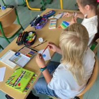 Czas klas partnerskich z czwartoklasistami.