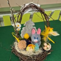 Wielkanocne rękodzieła - koszyczek pełen sztuki